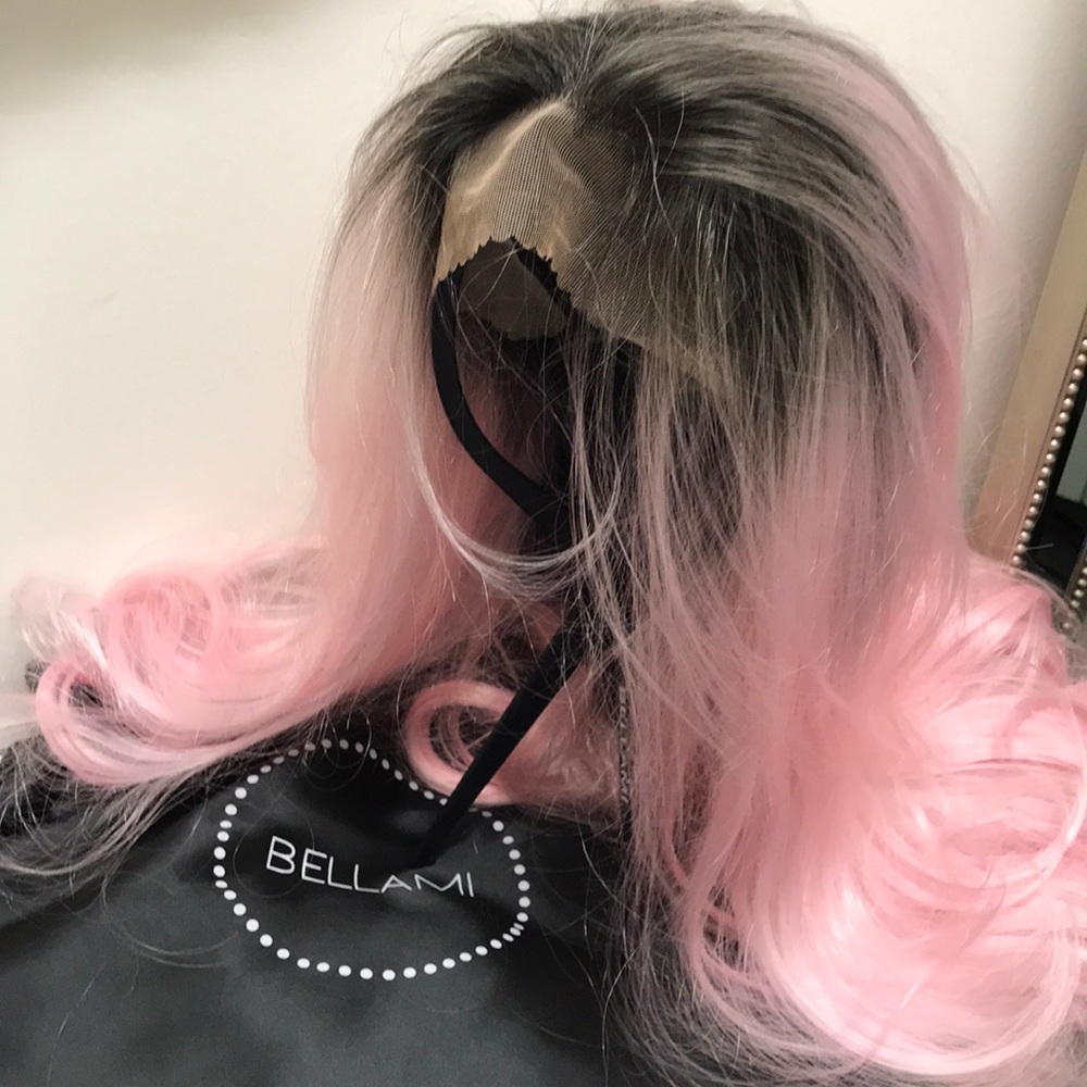 BELLAMI Wig Lace Wig Pink